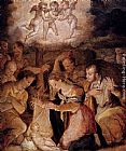 The Nativity With The Adoration Of The Shepherds by Giorgio Vasari